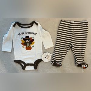 Koala Kits My First Thanksgiving Pants and Onesie